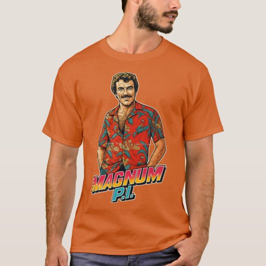 T-shirt ami de Magnum PI (Devant)