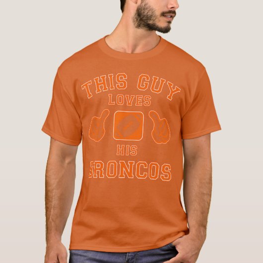 T-shirt ami des DenverBroncos (Devant)
