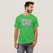T-shirt ami du groupe de rock (Devant entier)
