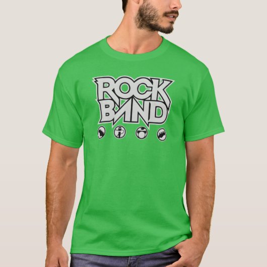 T-shirt ami du groupe de rock (Devant)