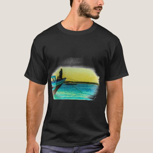 T-shirt Ami du pêcheur (Devant)