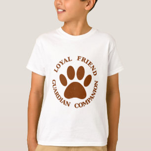 T-shirt Ami Fidèle Patte de Chien