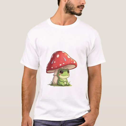 T-shirt Ami Grenouille Champignon (Devant)