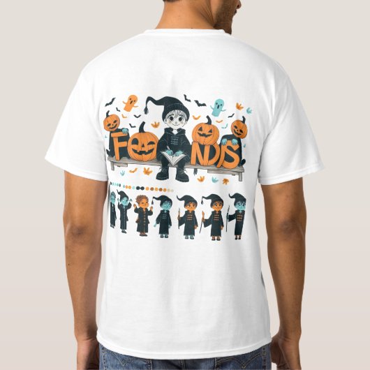 T-shirt ami halloween (Dos)