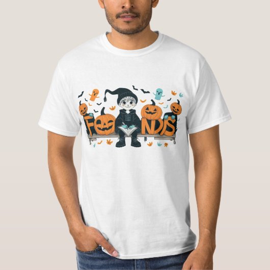 T-shirt ami halloween (Devant)