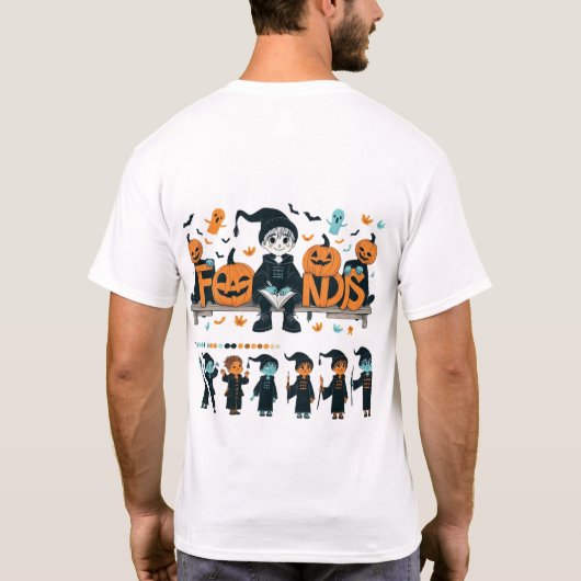 T-shirt ami halloween (Dos)