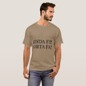 T-shirt ami Kinda Fit Sorta Fatshirt (Devant entier)