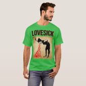 T-shirt Ami malade d'amour (Devant entier)