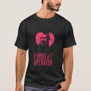 T-shirt Ami Opérateur De Chariot Élévateur Certifié Mon He