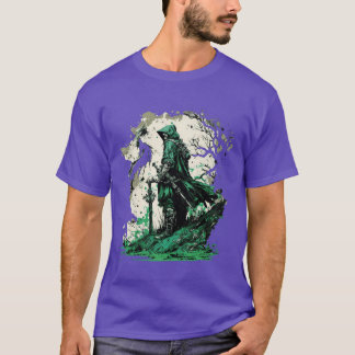 T-shirt ami sorcier vert