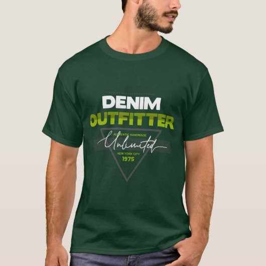 T-shirt Ami spécialiste du denim (Devant)
