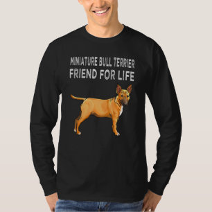 T-shirt Ami Taureau Miniature Terrier Pour Amis Chien De V