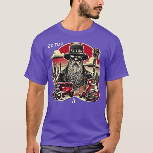 T-shirt Ami vintage ZZop (Devant)