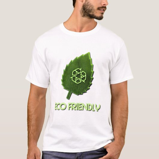 T-shirt amical d'enfant en bas âge d'Eco (Devant)