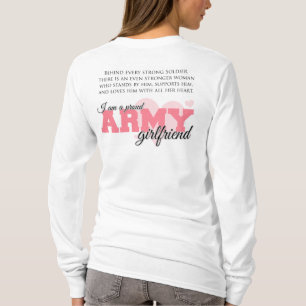 T-shirt Amie fière d'armée