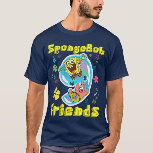 T-shirt Amies de Patrick Star SpongeBob SquarePants pour f (Devant)
