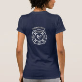 T-shirt Amies de sapeur-pompier (Dos)