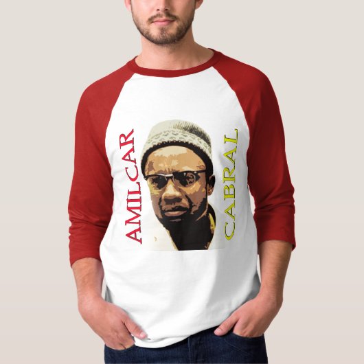 T-shirt Amilcar Cabral Pixé (Devant)