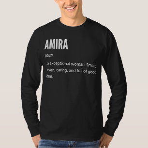 T-shirt Amira s Noun Une femme exceptionnelle