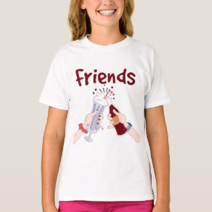 T-shirt Amis à la joie
