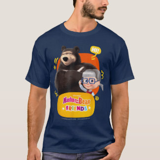 T-shirt Amis Bonjour drôle