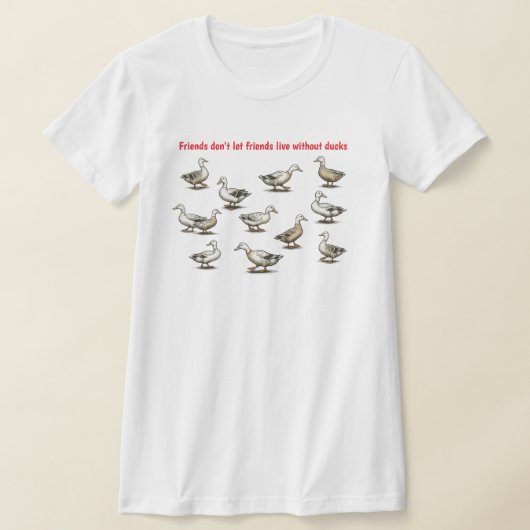 T-shirt Amis canards (Poser)
