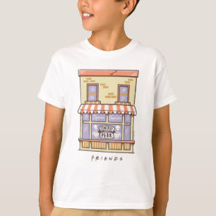 T-shirt AMIS™ Central Perk Cartoon Coffee Shop