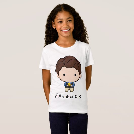 T-Shirt AMIS™ | Chandler Chibi (Devant entier)