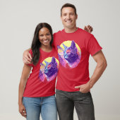 T-shirt Amis chats néotropicaux 80s (Unisexe)