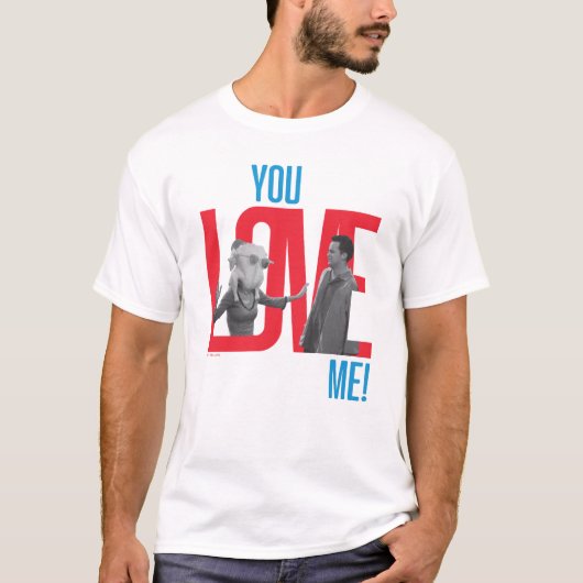 T-shirt AMIS™ | Citation You Love Me (Devant)
