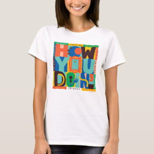 T-shirt AMIS™ Comment faire' - Graphisme dynamique