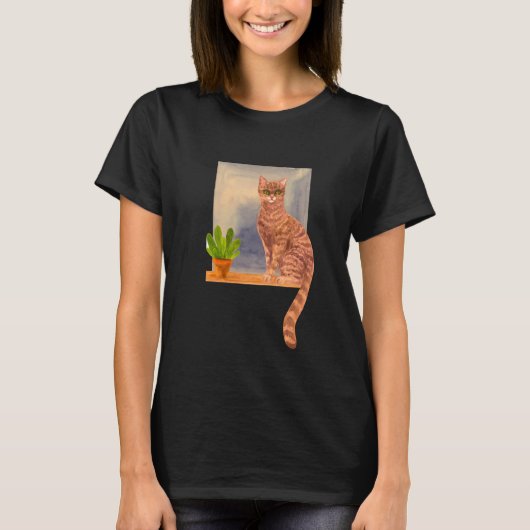 T-shirt Amis de chat (Devant)