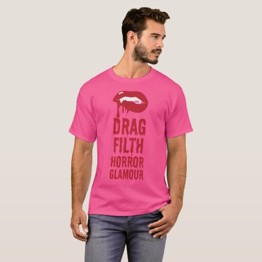 T-shirt Amis de Dragula Fangs (Devant entier)