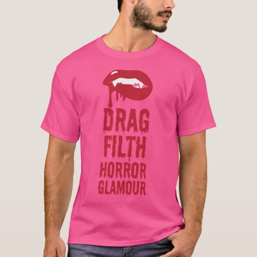 T-shirt Amis de Dragula Fangs (Devant)