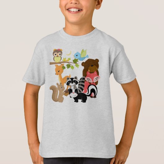 T-shirt Amis de forêt (Devant)