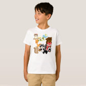 T-shirt Amis de forêt (Devant entier)