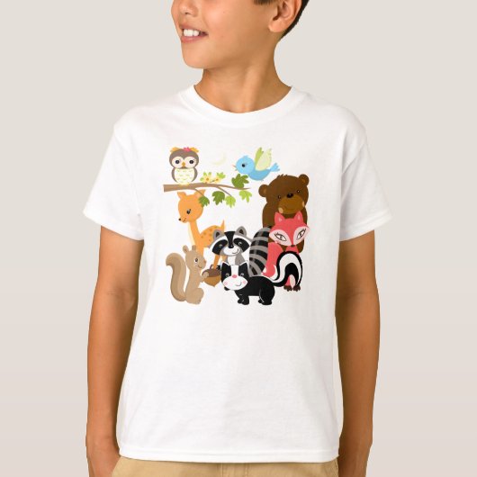 T-shirt Amis de forêt (Devant)