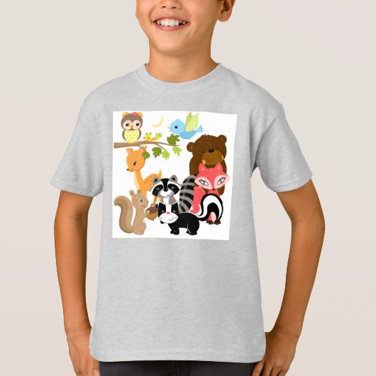 T-shirt Amis de forêt (Devant)
