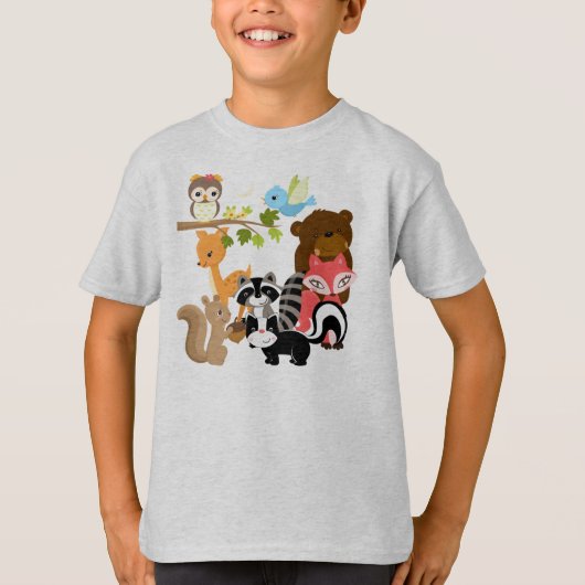 T-shirt Amis de forêt (Devant)