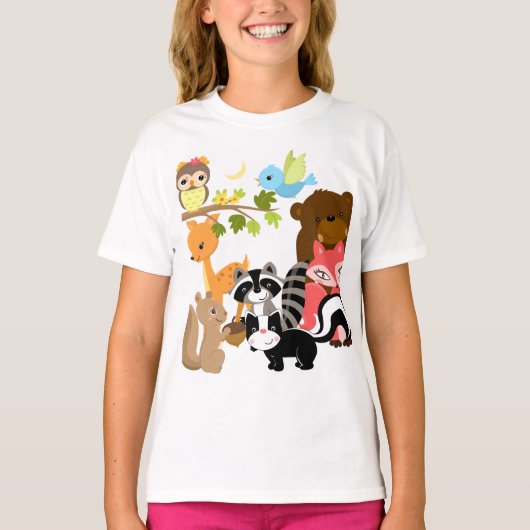 T-shirt Amis de forêt (Devant)