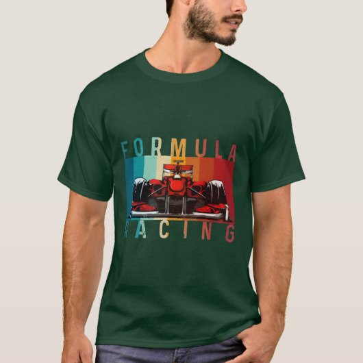 T-shirt Amis de la course automobile de Formule de course (Devant)