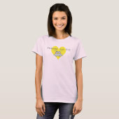 T-shirt Amis de la vie (Devant entier)