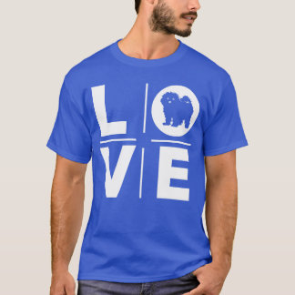 T-shirt Amis de l'amour Bichon Frise