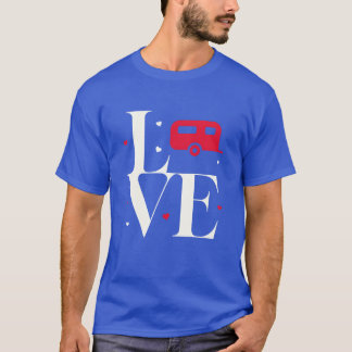 T-shirt Amis de l'amour des campeurs
