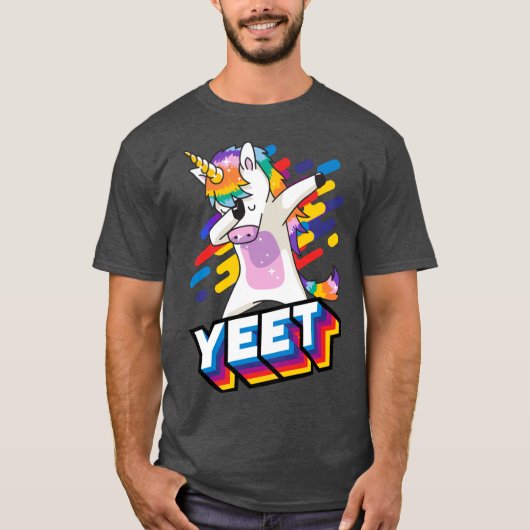 T-shirt Amis de Licorne Yeet Dabbing (Devant)