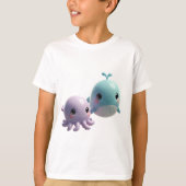 T-shirt Amis de l'océan 3D (Devant)