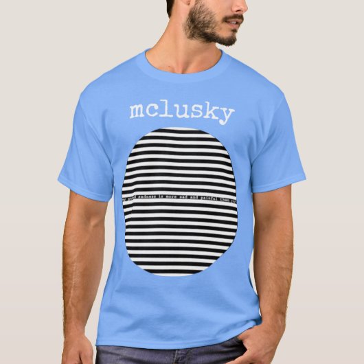 T-shirt Amis de Mclusky ami (Devant)