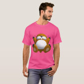 T-shirt amis de Monty Mole (Devant entier)
