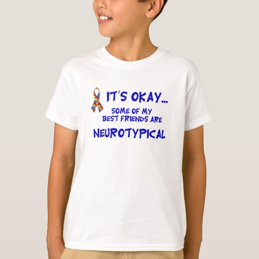 T-shirt Amis de Neurotypical (Devant)