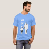 T-shirt Amis de papa et de fils (Devant entier)